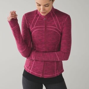 Lululemon Define Jacket Pink Long-Sleeve Full Zipper Sz 4